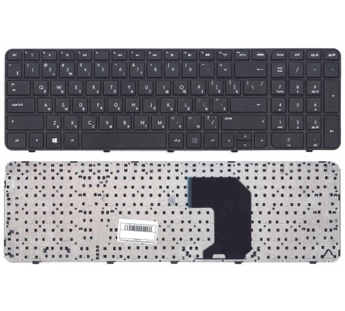 Клавиатура HP Pavilion G7-2000 (RU), черная (с рамкой) [10184]