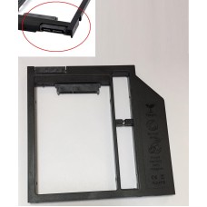 Переходник, салазки дополнительного HDD / SSD SATA-III кредл в отсек CD/DVD 9.5 mm [HDDROM-9]