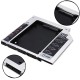 Переходник дополнительного HDD/SSD SATA-III кредл в отсек CD/DVD 12.7 mm, алюминий [HDDROM-12A]
