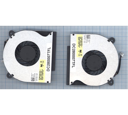 Вентилятор (кулер) для ноутбука Dell Latitude E6410 E6510 VER-2