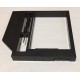 Переходник дополнительного HDD / SSD SATA-III кредл в отсек CD/DVD 12.7 mm, пластик