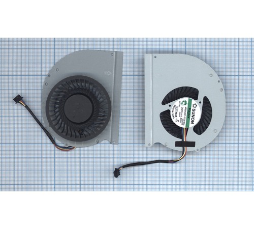 Вентилятор (кулер) для ноутбука Dell Latitude E6430 (Дискретная видеокарта)