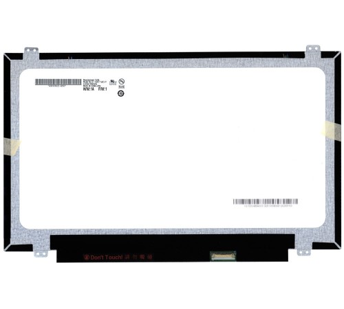 Матрица 14" B140RTN03.0 (LED, 1600*900, 30 pin, справа снизу, матовая)