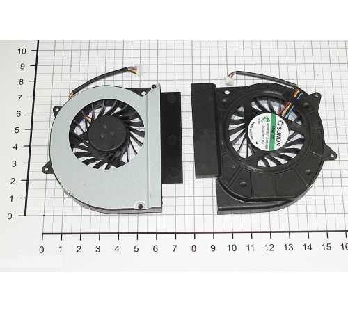 Вентилятор (кулер) для ноутбука Dell E5420 E6220 E6320 E6420 E6430 VER-2 (Встроенное видео)