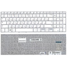 Клавиатура для ноутбука Samsung NP370R5E NP470R5E NP510R5E (RU) белая [10192]