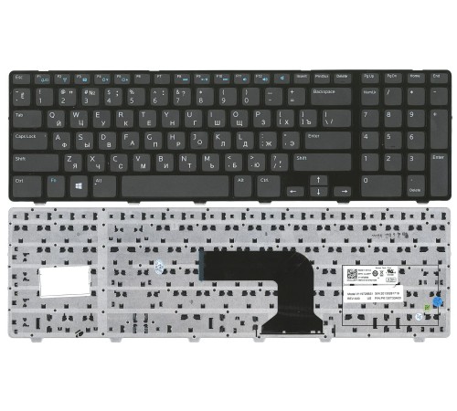 Клавиатура для ноутбука Dell Inspiron 17R 3721 5721 5737 (RU) черная [10193]