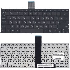 Клавиатура для ноутбука ASUS F200CA F200LA F200MA X200 (RU) черная, без рамки, плоский Enter [10189]