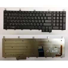 Клавиатура для ноутбука Dell Alienware M17X (RU) черная с подсветкой [10194]