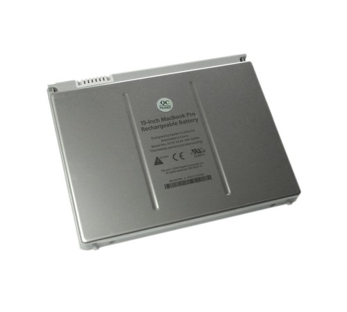 Аккумуляторная батарея (A1175) для ноутбука Apple MacBook Pro A1175 A1150 5400mAh, серебристая (Ориг.)
