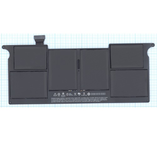 Аккумуляторная батарея (A1495) для ноутбука Apple MacBook Air 11.6 inch A1465 38.75Wh, черная (Ориг.)