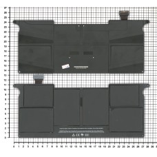 Аккумуляторная батарея (A1375) для ноутбука Apple MacBook Air 11-Inch 35Wh, черная