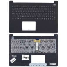 Клавиатура для ноутбука Asus X502 топ-панель (RU) черная