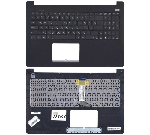 Клавиатура для ноутбука Asus X502 топ-панель (RU) черная