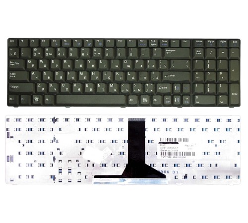 Клавиатура для ноутбука Acer eMachines G620 G720 G520 (RU) черная