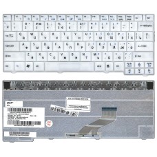 Клавиатура для ноутбука Acer Travelmate 3000 3010 3020 3030 3040 series (RU) белая