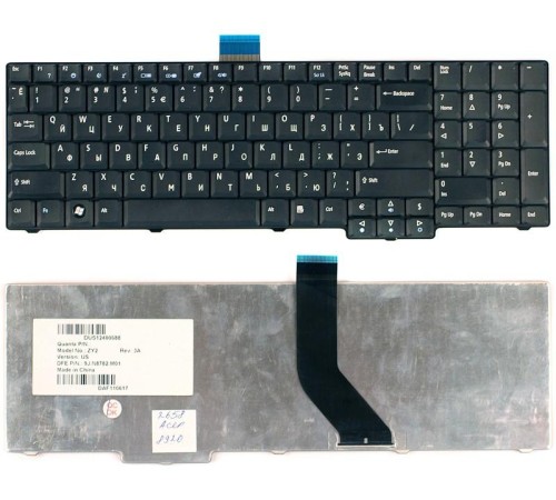 Клавиатура для ноутбука Acer Aspire 8920 8930 8920G 8930G 6930 6930G 7730z (RU) черная