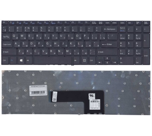 Клавиатура для ноутбука Sony FIT 15 SVF15 (RU) черная