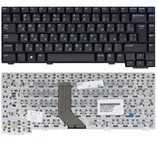 Клавиатура для ноутбука Benq Joybook R56 (RU) черная