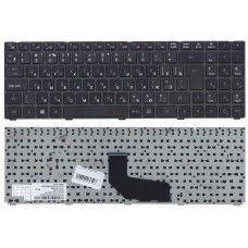 Клавиатура для ноутбука DNS K580S, 0158644, 0158645, 0162830, 0162831 черная (RU) с рамкой [10195]