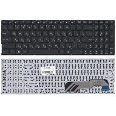 Клавиатура для ноутбука Asus X541 F541 R541 (RU) черная, small Enter [10199]