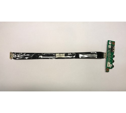 *Б/У* Плата с разъемом USB + 3*Audio для ноутбука DNS 117116, 0119117 (6-71-M74SA-D03A) (BUR0023-10)