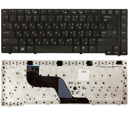 Клавиатура HP Probook 6440b 6445b 6450b 6455b (RU), черная