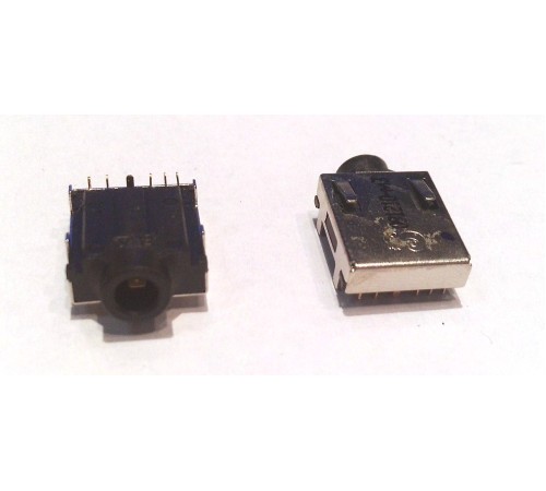 Аудио (audio) разъем для ноутбуков Asus U36, HP G4 G7, Samsung N110, Dell 1525, наушники