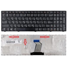 Клавиатура Lenovo IdeaPad B570, B590, V570, Z570, Z575 (RU) черная [00065]