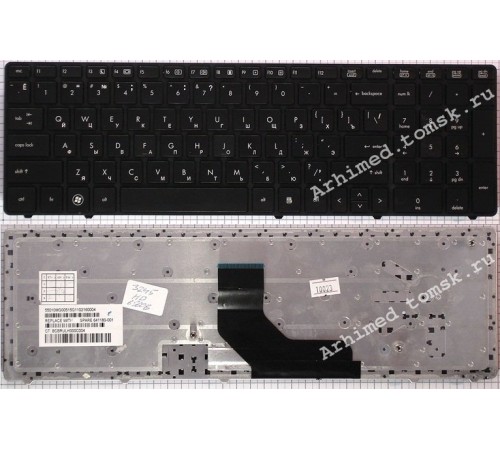 Клавиатура HP Elitebook 6560B, 8560P (RU) черная