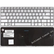 Клавиатура HP Pavilion DV4-1000 (RU) серебристая, глянцевая