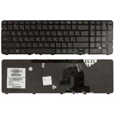 Клавиатура HP Pavilion DV7-4000, DV7-4100 (RU) черная, черная рамка [10402]