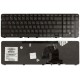 Клавиатура HP Pavilion DV7-4000, DV7-4100 (RU) черная, черная рамка [10402]