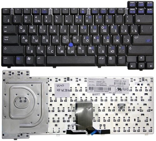 Клавиатура HP Compaq NC8200, NC8230, NX8220, NW8240, NC8400, NC8440 (RU) черная