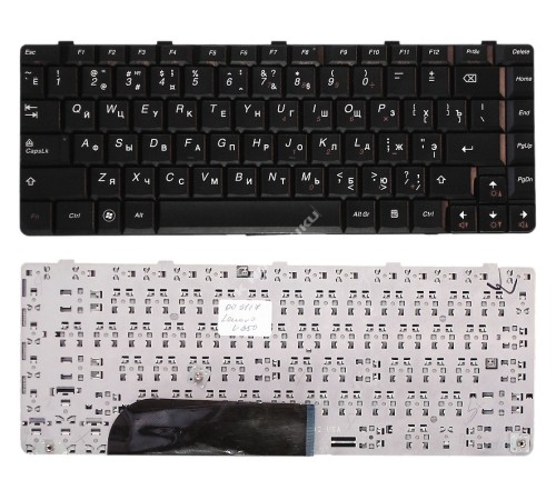 Клавиатура Lenovo Ideapad U350, Y650, Y810 (RU) черная