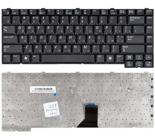 Клавиатура для ноутбука Samsung M40, R50 (RU) черная