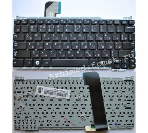 Клавиатура для ноутбука Samsung N210, N220 (RU) черная