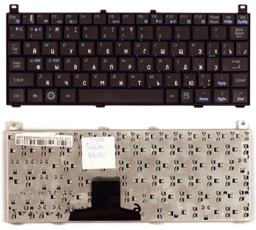 Клавиатура для ноутбука Toshiba NB100, NB105 (RU) черная