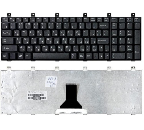 Клавиатура для ноутбука Toshiba M60 M65 P100 P105 (RU) черная