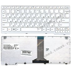 Клавиатура для ноутбука Lenovo IdeaPad S10-3 S10-3s S100 S110 белая