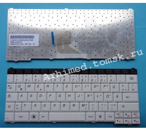 Клавиатура Lenovo S10-3T (RU) белая