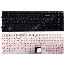 Клавиатура для ноутбука Sony Vaio VGN-EC (RU) черная, без рамки