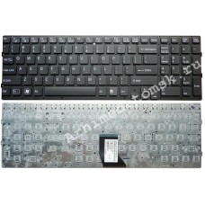 Клавиатура для ноутбука Sony Vaio VPC-CB (RU) черная, без рамки