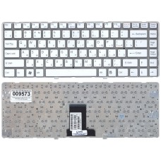 Клавиатура для ноутбука Sony Vaio VPC-EA (RU) белая, без рамки [10174]