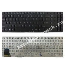 Клавиатура для ноутбука Sony Vaio VPC-SE (RU) черная, без рамки