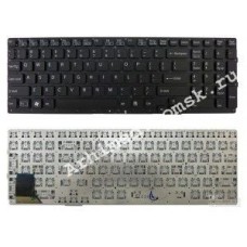 Клавиатура для ноутбука Sony Vaio VPC-SE (RU) черная, без рамки
