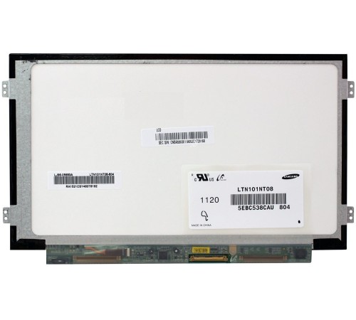 Матрица 10.1" slim LTN101NT08 (LED, 1024x600, 40pin, справа снизу на доп.панели, глянцевая) [m10102-X2]