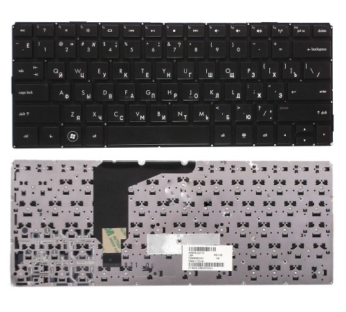 Клавиатура для ноутбука HP Envy 13-1100, 13-1030nr (RU) черная