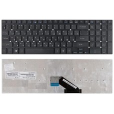 Клавиатура для ноутбука Acer Aspire 5755, 5830, V3-551G, V3-571G, V3-531G, V3-771G (RU) черная, без рамки [10044-1]