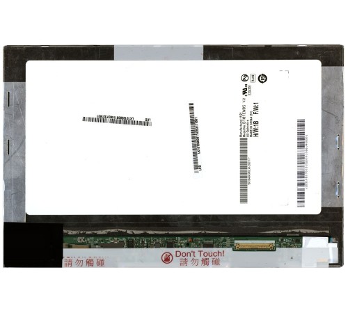 Матрица планшета B101EW05 v.2 (LED,1280x800, 40pin, справа внизу, глянцевая) [TS0001-2]