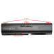 Аккумуляторная батарея для ноутбука  HP Pavilion DV4, DV5, DV6 CQ40 CQ50  (10.8 В 5200 мАч) [B0562]